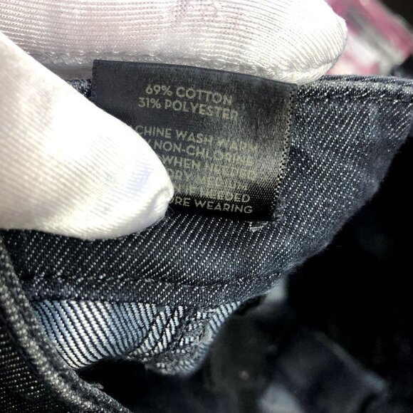 Ann Taylor Trouser Jeans Womens Size 8 Bootcut Flare Dark Wash Blue Mid Rise - Picture 10 of 10